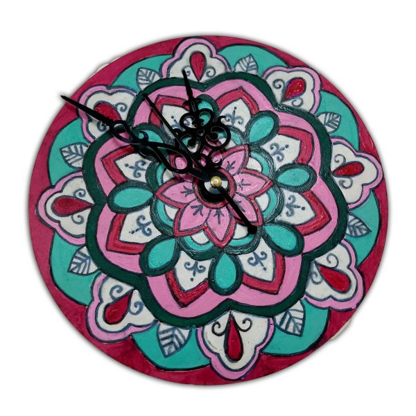 Mandala Wall Clock