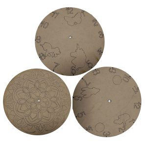 Mandala Wall Clock - Image 2